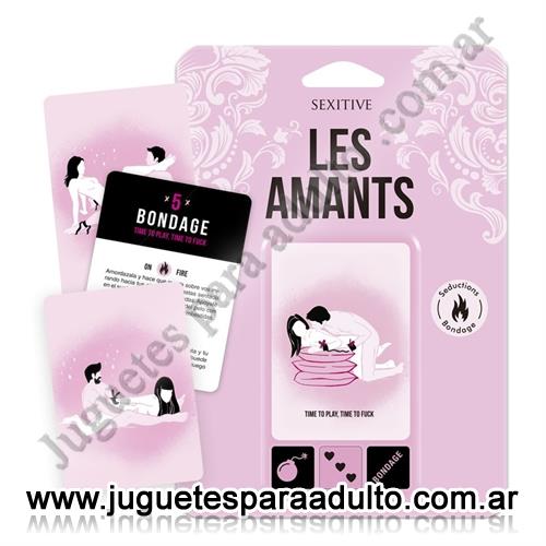 Accesorios, , Les Amants. Juego de cartas + dado